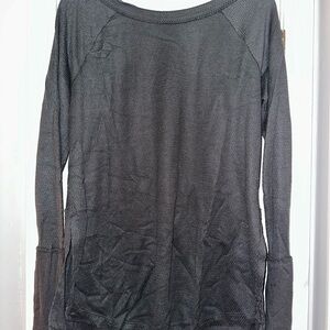 We The Free Charcoal Gray Long Sleeve